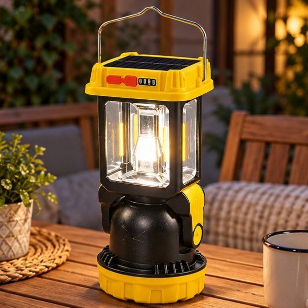 Farol y linterna de camping TS-1277-W