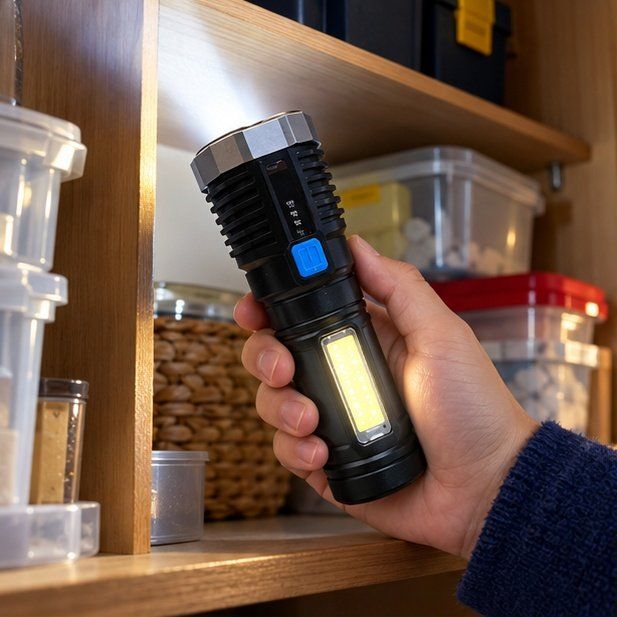 Linterna LED recargable L-19